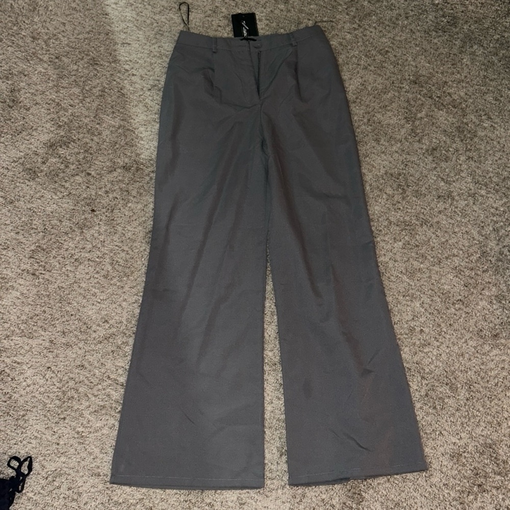 PLT straight leg trousers